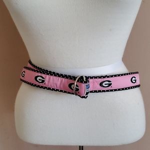 Georgia Bulldog, UGA, college football, pink belt